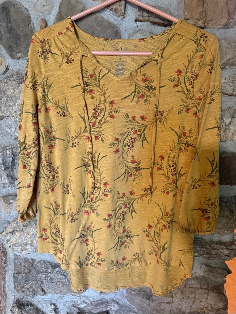 St. John'Small Bay Floral Blouse
